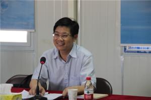 市委常委、組織部長干武東調研外環(huán)線項目