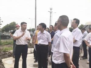 市委副書記、市長錢三雄一行考察織里童裝產(chǎn)業(yè)園區(qū)二期