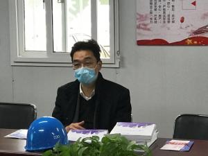 市建設(shè)局黨委書記、局長戴健赴房總集團市北32#地塊視察復(fù)工復(fù)產(chǎn)安